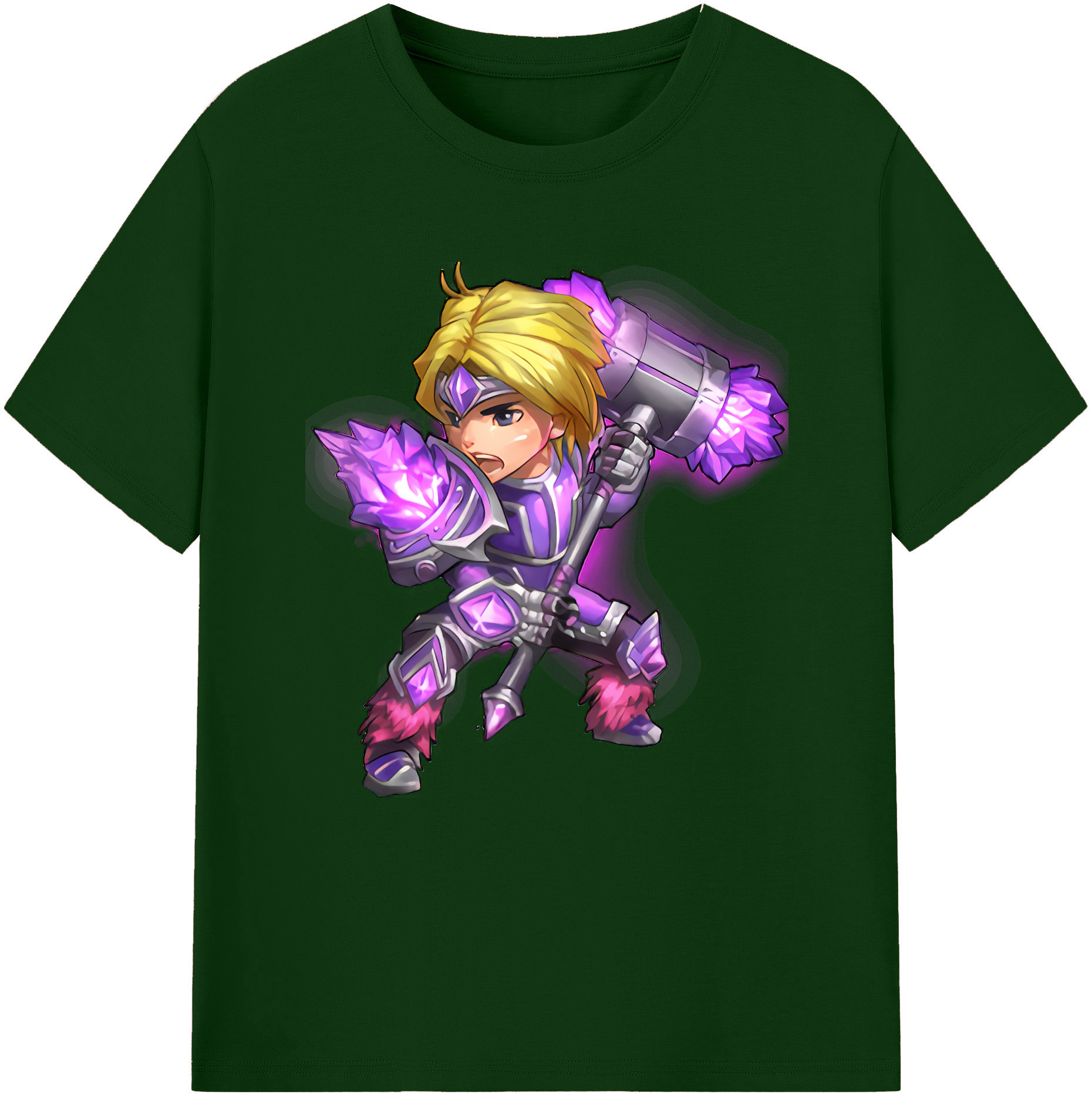 （画像用） リーグ・オブ・レジェンド League of Legends LOL 綿100％半袖Tシャツ（フロントプリント）